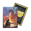 Dragon Shield: Japanese Size 60ct Brushed Art Sleeves - Bolt Reaper