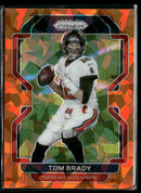 2021 Panini Prizm Orange Ice Tom Brady #294