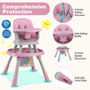 16-in-1 Baby High Chair with Activity Center and Booster Seat for Babies and Toddlers
