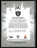 2025 Topps Resurgence Signatures Ashton Jeanty Auto #149