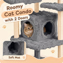 Multi-Level Cat Tree 67 Inch with Condo and Perch