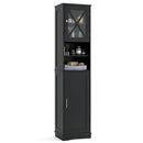 67 Inch Tall Bathroom Cabinet Freestanding Storage Cabinet with 5 Adjustable Shelves