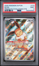 2025 Pokemon SVP EN PE ETB Eevee 9 PSA #173