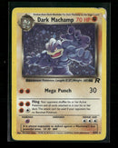 Team Rocket Dark Machamp (10) #10/82 Damaged