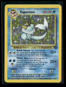Jungle Vaporeon (12) #12/64 Damaged