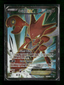 XY - BREAKpoint Scizor EX (Full Art) #119/122 Damaged