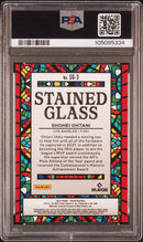 2022 Panini Prizm Stained Glass Stained Glass Shohei Ohtani 8 PSA #SG3