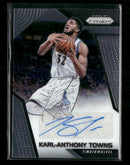 2017-18 Panini Prizm Signatures Karl-Anthony Towns Auto #SG-KT