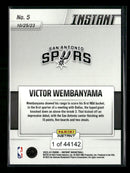 2023-24 Panini Instant NBA Victor Wembanyama #5