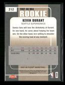 2007-08 Fleer Kevin Durant Rookie #212
