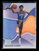 2018-19 Panini Status Purple Shai Gilgeous-Alexander Rookie #156