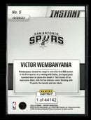2023-24 Panini Instant NBA Victor Wembanyama #5
