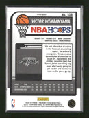 2023-24 Hoops Premium Stock Ice Prizm Victor Wembanyama Rookie #108