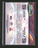 2025 Topps Chrome Cosmic Star Clusters Cam Skattebo / Jaxson Dart #SC-14