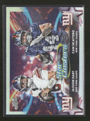 2025 Topps Chrome Cosmic Star Clusters Cam Skattebo / Jaxson Dart #SC-14