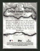 2026 Bowman Electric Sluggers Mojo Burgundy Pete Crow-Armstrong #/275 #ES-24