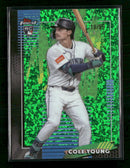 2026 Finest Green Mini-Diamond Refractors Cole Young Rookie #/99 #57
