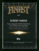2024-25 Finest Gold Geometric Refractor Robert Parish #/50 Auto #FA-RP