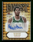 2024-25 Finest Gold Geometric Refractor Robert Parish #/50 Auto #FA-RP