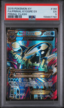 2015 Pokemon Xy Primal Clash Primal Clash Fa/Primal Kyogre Ex 5 PSA #149