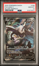 2022 Pokemon Sword & Shield Silver Tempest Silver Tempest Fa/Lugia V 10 PSA #186