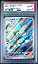 2024 Pokemon Scr En-Stellar Crown Illustration Rare Bulbasaur 10 PSA #143