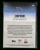 2025 Topps Signature Class Cam Ward RC #/275 #101