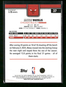 2025-26 Topps Green Holo Foil Matas Buzelis #/99 #37