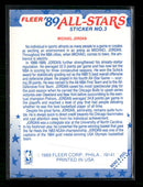 1989-90 Fleer Stickers Michael Jordan #3