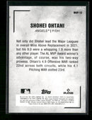 2022 Topps Japan Edition MVP Shohei Ohtani #MVP-12