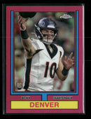 2024 Topps Chrome 1974 Topps Football Pink Refractor Bo Nix #74TF-4