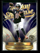 2025 Topps Signature Class Sunday Showcase Purple Caleb Williams #/100 #SS-12