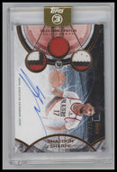 2025-26 Topps 3 Veteran 3 Patch Bronze Shaedon Sharpe #/25 Auto #V3A-SS Encased