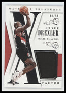 2013-14 Panini National Treasures X-Factor #/99 Clyde Drexler #15