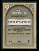 2021 Topps Gypsy Queen Autographs Mike Yastrzemski AU #GQA-MY