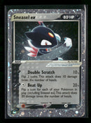 Ruby and Sapphire Sneasel ex #103/109 *Damaged*