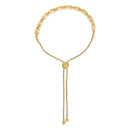 14k Yellow Gold Plated .925 Sterling 5/8 Cttw Diamond Composite Cushion Frame 4â€-10†Adjustable Bolo Bracelet (G-H Color, I1-I2 Clarity)