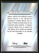 2026 Topps Chrome Disney Magenta Refractor Minnie Mouse #51