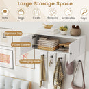 Entryway Wall Coat Rack Wall Mounted Coat Clothes Rack