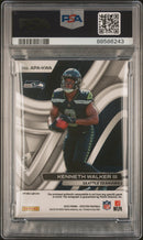 2022 Panini Spectra Aspiring Kenneth Walker Iii Authentic Auto 10 PSA #APAKWA