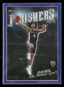 2025-26 Finest Finishers Purple Refractor Dylan Harper #/125 #FI-9