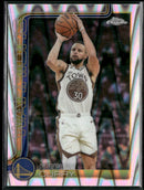 2025-26 Topps Chrome Update RayWave Refractor Stephen Curry #14