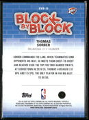 2025-26 Hoops Block By Block Thomas Sorber #BYB-15