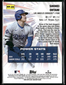 2025 Topps Chrome Power Players Shohei Ohtani #PP-25