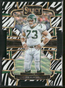 2023 Panini Select Zebra Prizms Die Cuts Joe Klecko #76