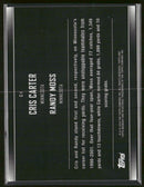 2024 Topps Midnight Constellations Dusk Cris Carter / Randy Moss #/75 #C-1