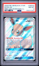 2020 Pokemon Sm Black Star Promo Prm-Tag Team Pwr.Cll. Eevee Gx 8 PSA #SM242