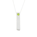 Peridot Fashion Pendants Sterling Silver