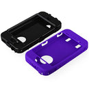 Rugged Matte Case with Pen & Screen Protector for iPhone 4/4S