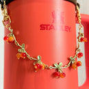 Clementine Deluxe Tumbler Charm Necklace